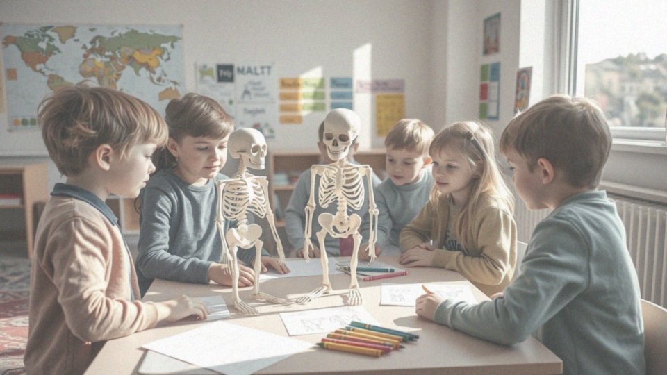 Jakie zalety niesie nauka o szkieletach w młodszym wieku?