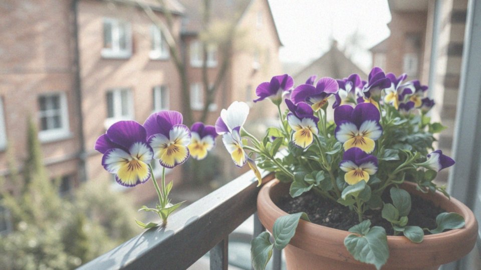 Kiedy najlepiej sadzić bratki na balkon?