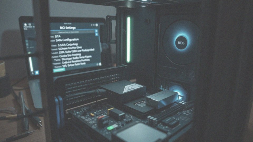 Jak ustawienia BIOS wpływają na wykrywanie dysku SSD?