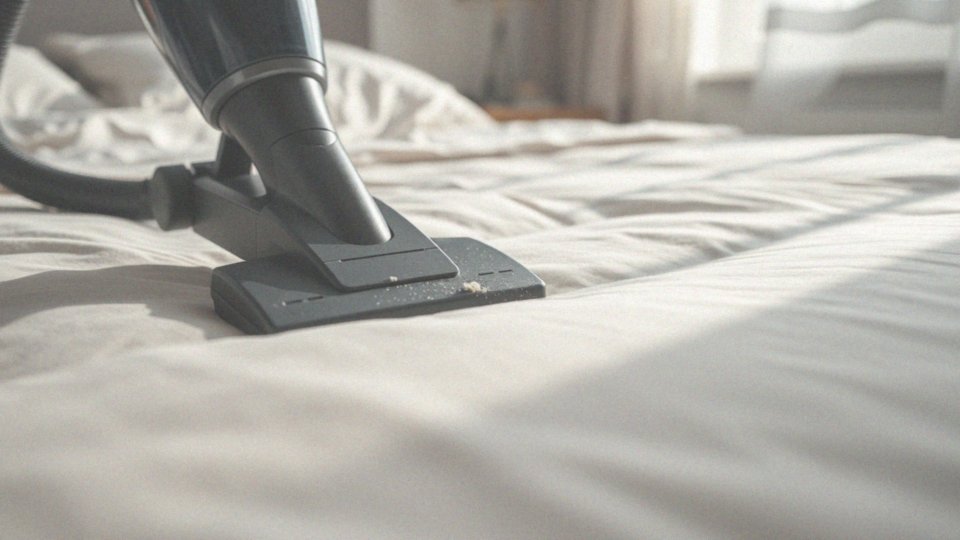 Jak używać odkurzacza do usunięcia pozostałości sody z materaca?